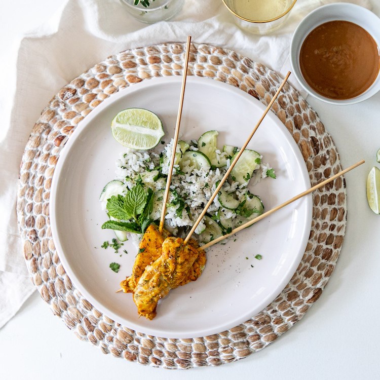 Picture of Chicken Satay Skewers